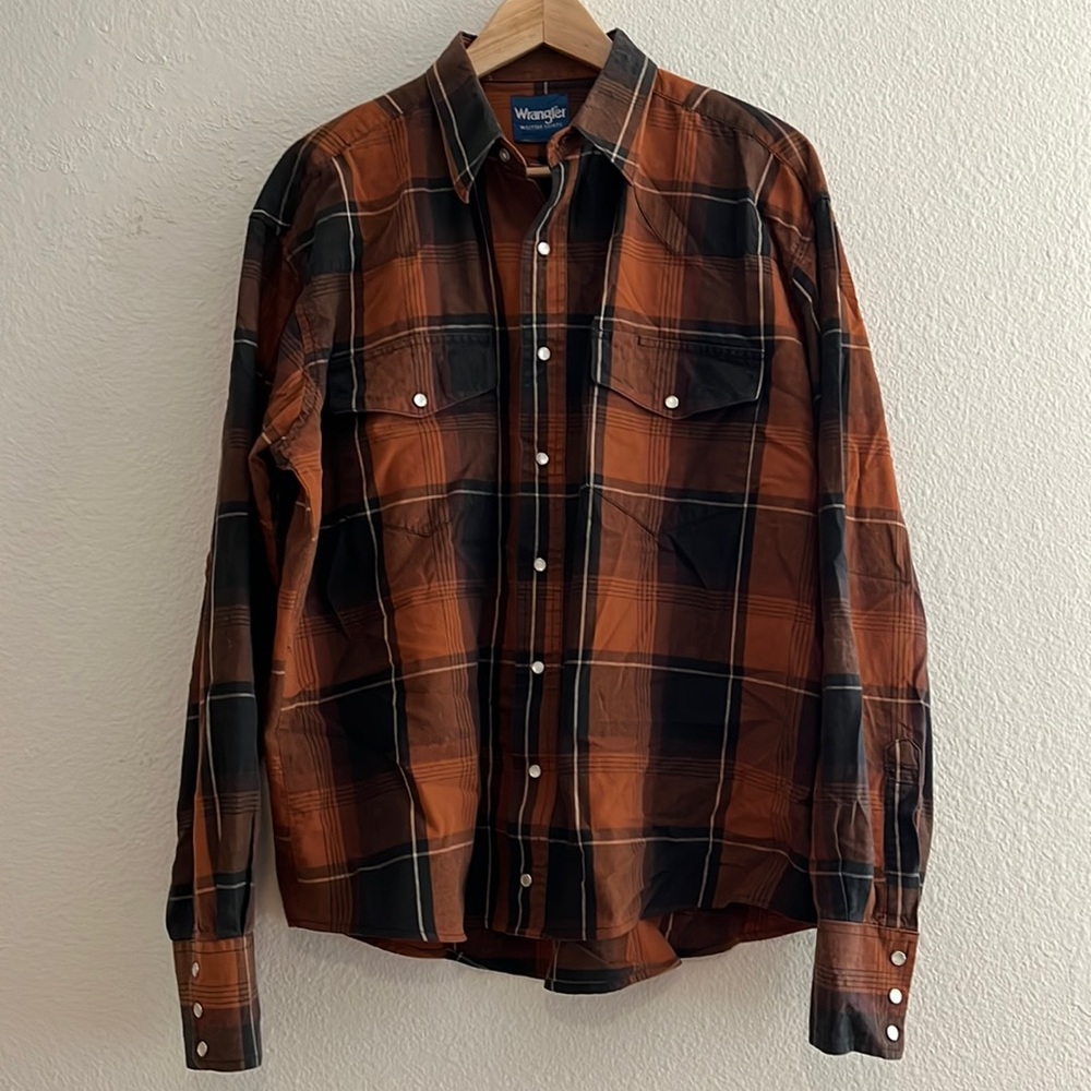 Vintage Men’s Wrangler Plaid Shirt
